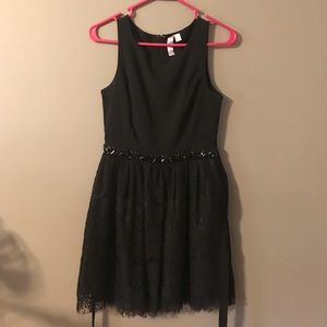 Black boutique party dress